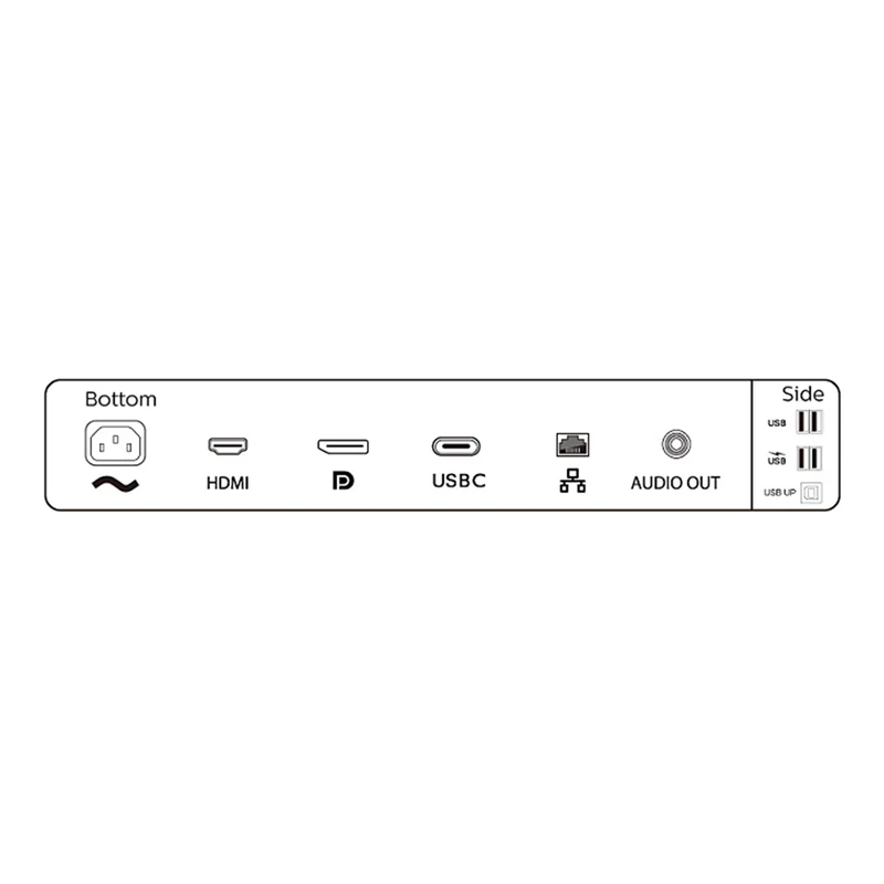 Philips B Line 346B1C/71 34" WQHD (3440x1440) 100Hz 4ms GTG VA Curved Ultrawide LCD Monitor with USB-C Dock and Tilt/ Height/ Swivel Adjustment (Black)