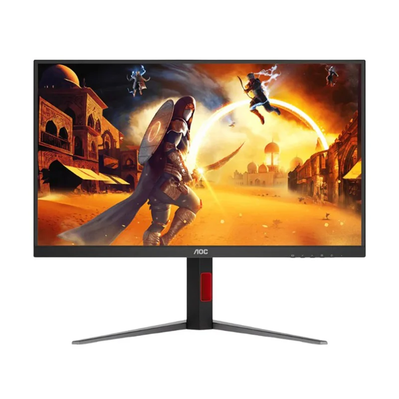 AOC CQ27G4S/71 27" QHD (2560x1440) Dual Mode (QHD 320Hz or HD 400Hz) 0.3ms (MPRT) / 1ms GTG VA Gaming Monitor with Tilt/ Height/ Swivel Adjustment (Black & Red)