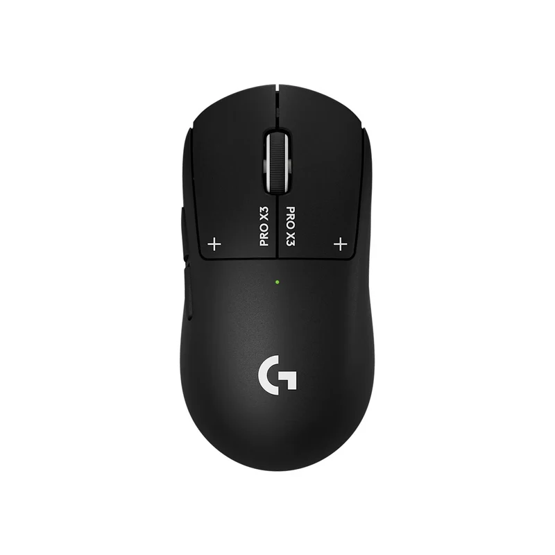Logitech Pro X3 Superstrike Lightspeed Wireless Gaming Mouse (Midnight Black, Pink Eclipse)
