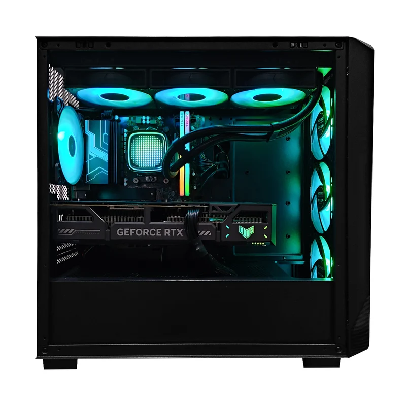 Sophos X5M Black Desktop Gaming PC | AMD Ryzen 7 9700X | 32GB (2x16GB) RAM | 1TB SSD | RTX 5070 | Windows 11 Pro
