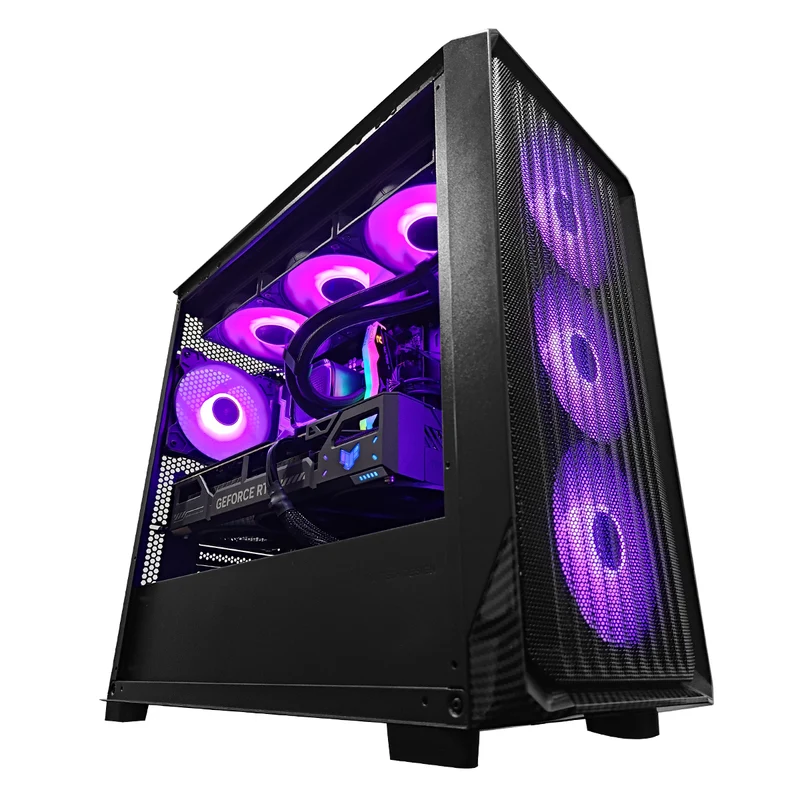 Sophos X5M Black Desktop Gaming PC | AMD Ryzen 7 9700X | 32GB (2x16GB) RAM | 1TB SSD | RTX 5070 | Windows 11 Pro