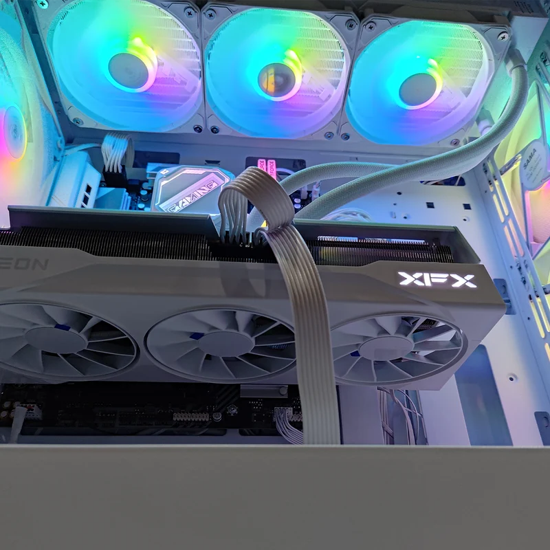 Optima Z60 White Desktop Gaming PC | AMD Ryzen 7 9700X | 32GB (2x16GB) RAM | 1TB SSD | RX 9070 XT | Windows 11 Pro