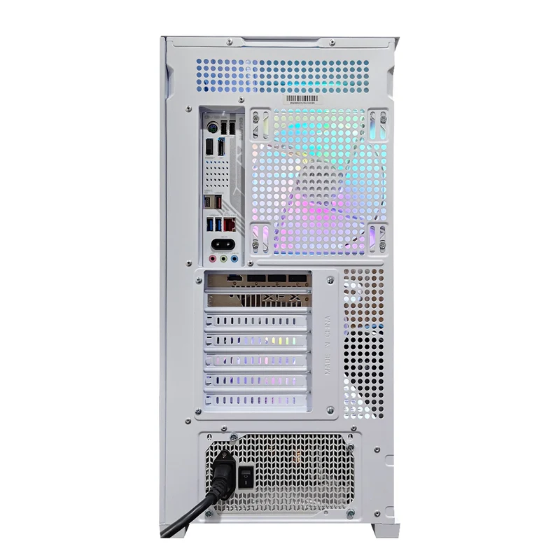 Optima Z60 White Desktop Gaming PC | AMD Ryzen 7 9700X | 32GB (2x16GB) RAM | 1TB SSD | RX 9070 XT | Windows 11 Pro