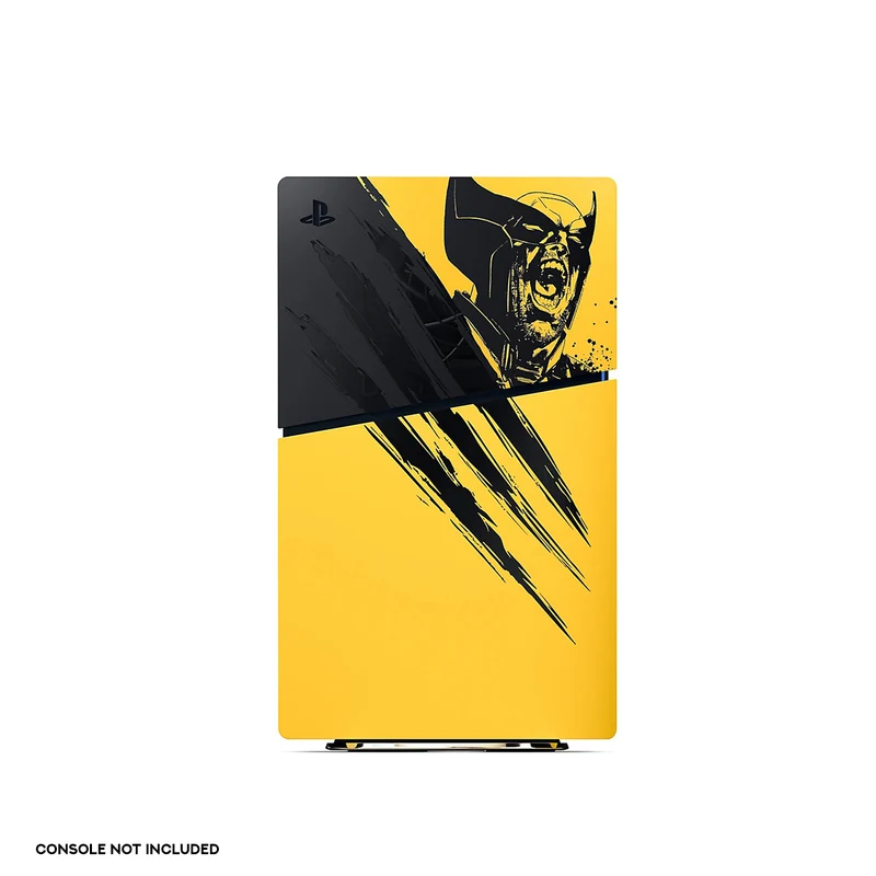 PS5 Console Cover Marvels Wolverine Battle Yellow Limited Edition (Asian) (CFI-ZCS2 GZJ)