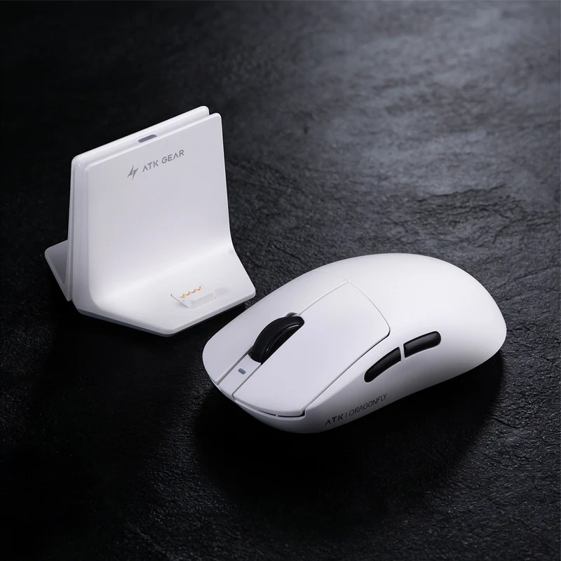 ATK Dragonfly A9 NB Ultra Lightweight Wireless Mouse (White)