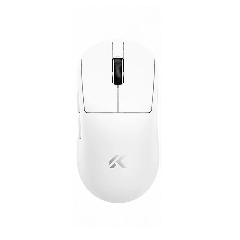 MCHOSE A7 V3 Pro+ Tri-Mode Lightweight eSports Gaming Mouse (Berry Red, White)