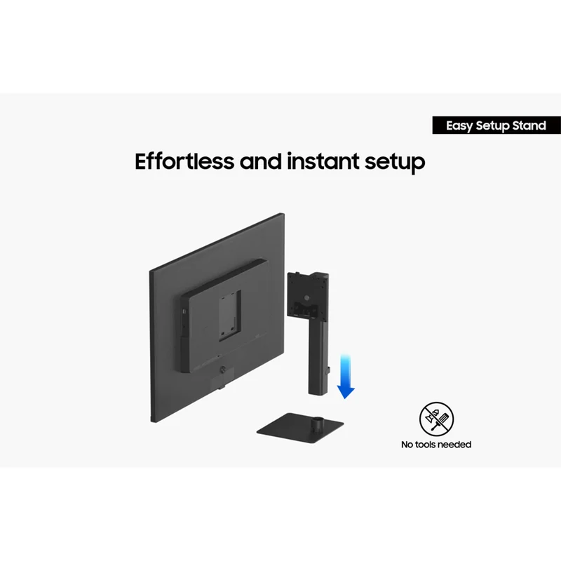 Samsung ViewFinity S7 LS27H700EAEXXP 27" 4K (3840x2160) 60Hz 5ms GTG IPS Auto Source Switch+ Monitor with Tilt Adjustment