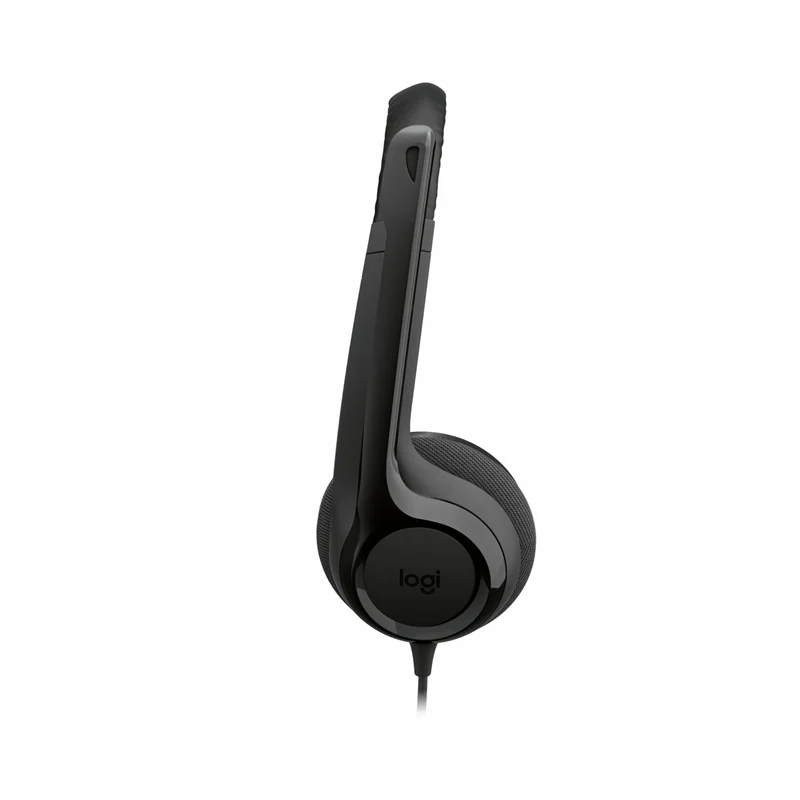 Logitech H390 USB-C Computer Headset (Midnight Black) (981-001577)