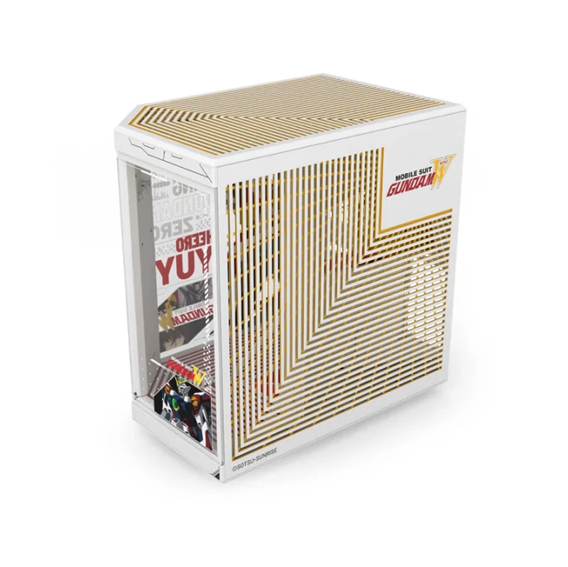 Hyte Gundam Wing Y70 Touch Infinite Dual Chamber ATX Mid-Tower Modern Aesthetic Case (White) (CS-HYTE-Y70TTI-GWING)