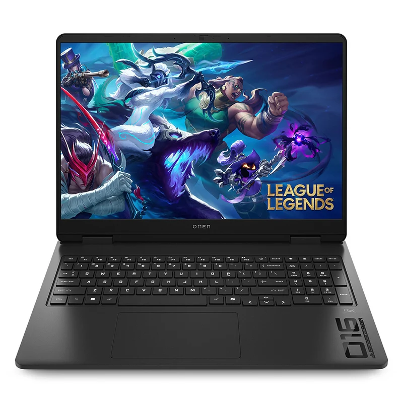 HP Omen Max 16-am0098TX Gaming Laptop (Shadow Black) | 16" 2K (1920x1200) 165Hz IPS | Core 5 210H | 16GB RAM | 512GB SSD | RTX 5050 | Windows 11 Home | MS Office Home 2024 + HP Everyday 16" Laptop Briefcase