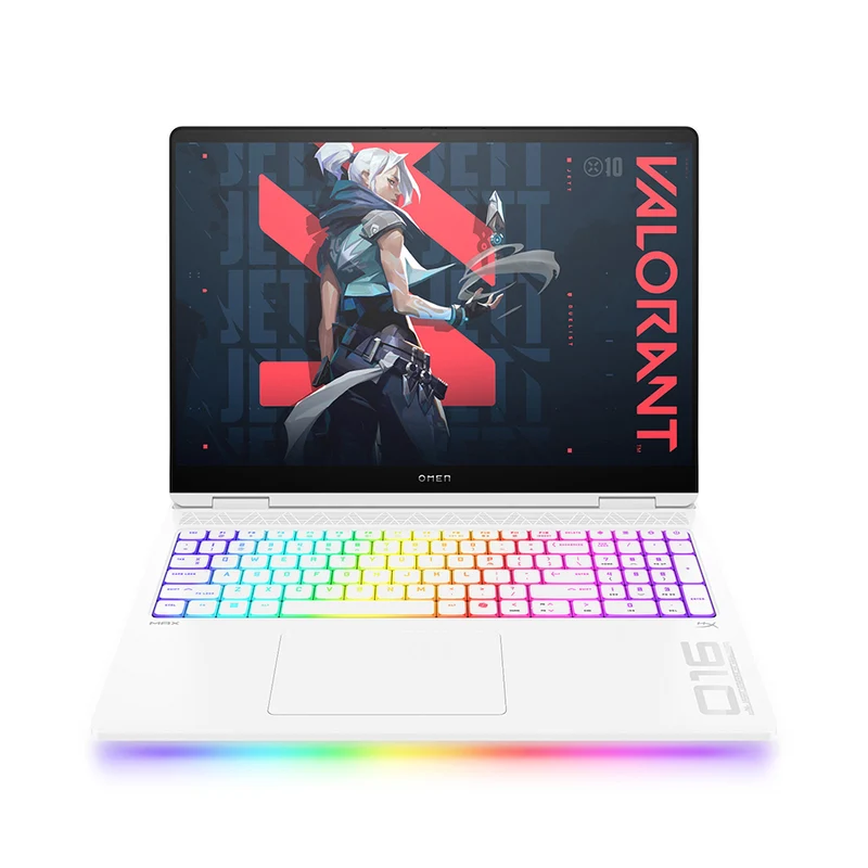 HP Omen Max 16-ah0599TX Gaming Laptop (Ceramic White) | 16" WQXGA (2560x1600) 240Hz OLED | Core Ultra 9 275HX | 64GB RAM | 2TB SSD | RTX 5090 | Windows 11 Home | MS Office Home 2024 + HP Everyday 16" Laptop Briefcase