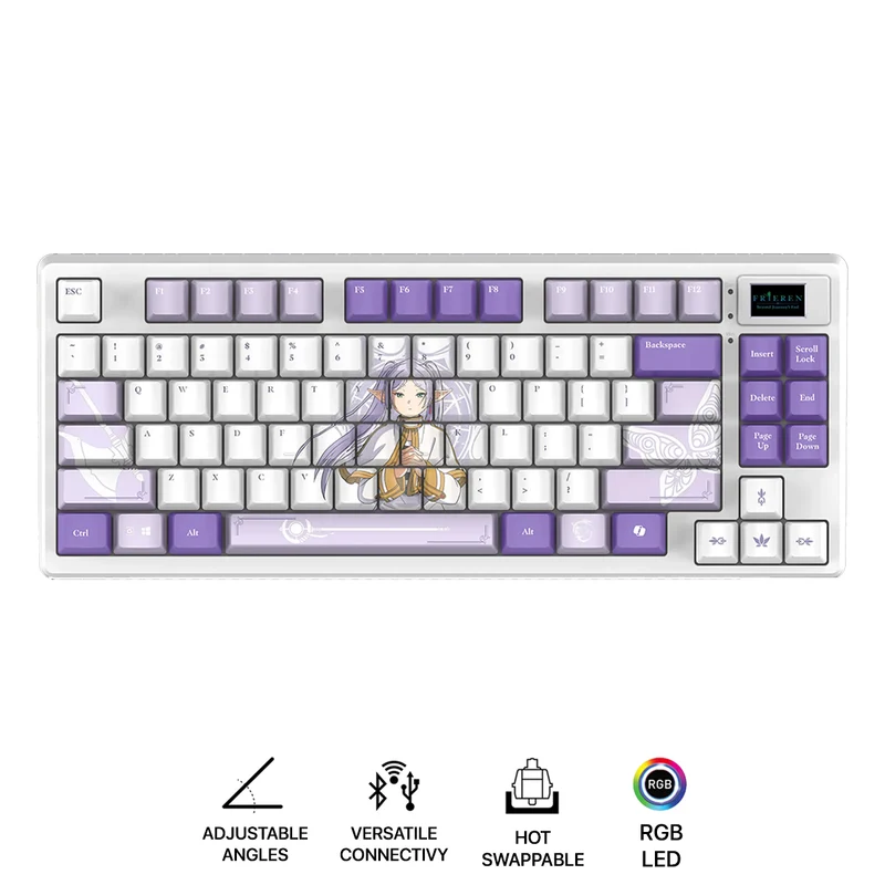 MSI Forge TKL Wireless Frieren Edition 20-Mode RGB Mechanical Gaming Keyboard
