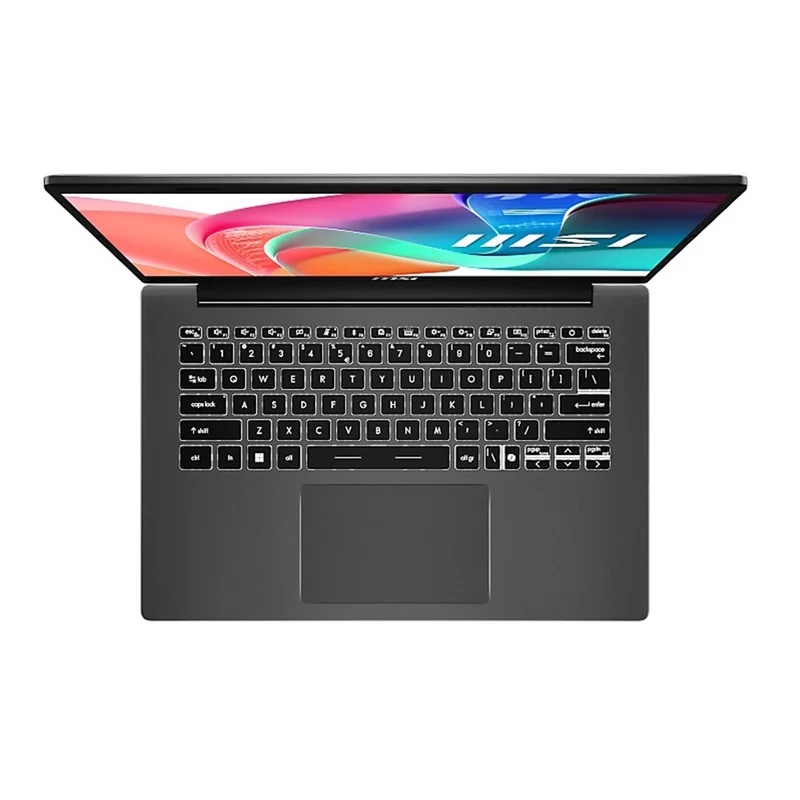 MSI Modern 14 F1MG-889PHNN Laptop (Platinum Gray) | 14" FHD (1920x1080) IPS | Intel Core 7-150U | 16GB RAM | 512GB SSD | Intel Graphics | Windows 11 Home | MSI Sleeve Bag GP