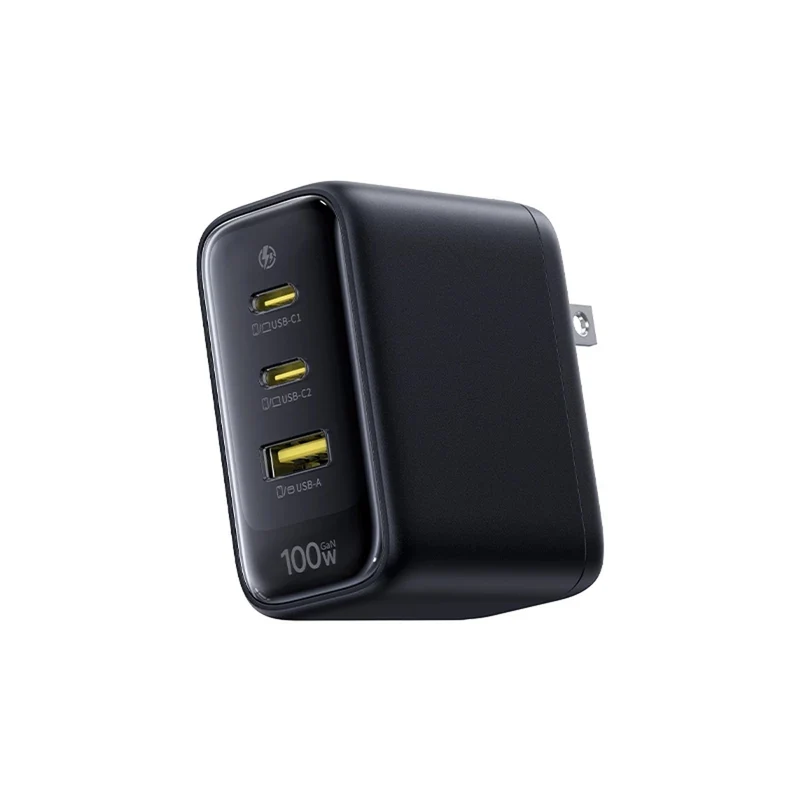 Baseus EnerFill FE22 Fast Charger 2C+U 100W (Cosmic Black) (E0124000)