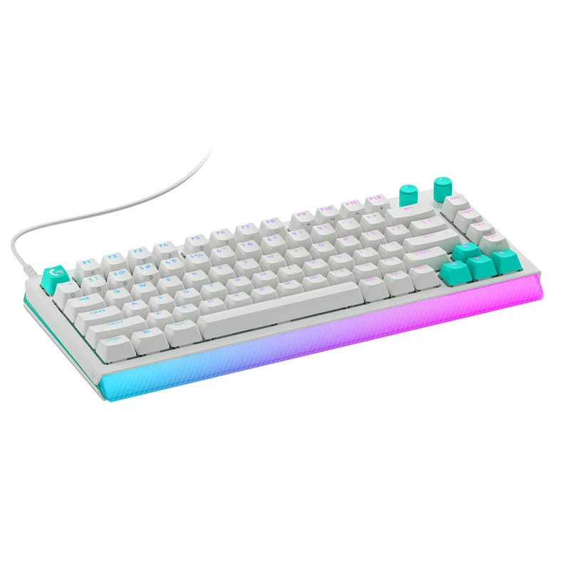 Logitech G512 X 75 Dual Swap TMR Analog/Mechanical 8k Gaming Keyboard (White) (920-013962)