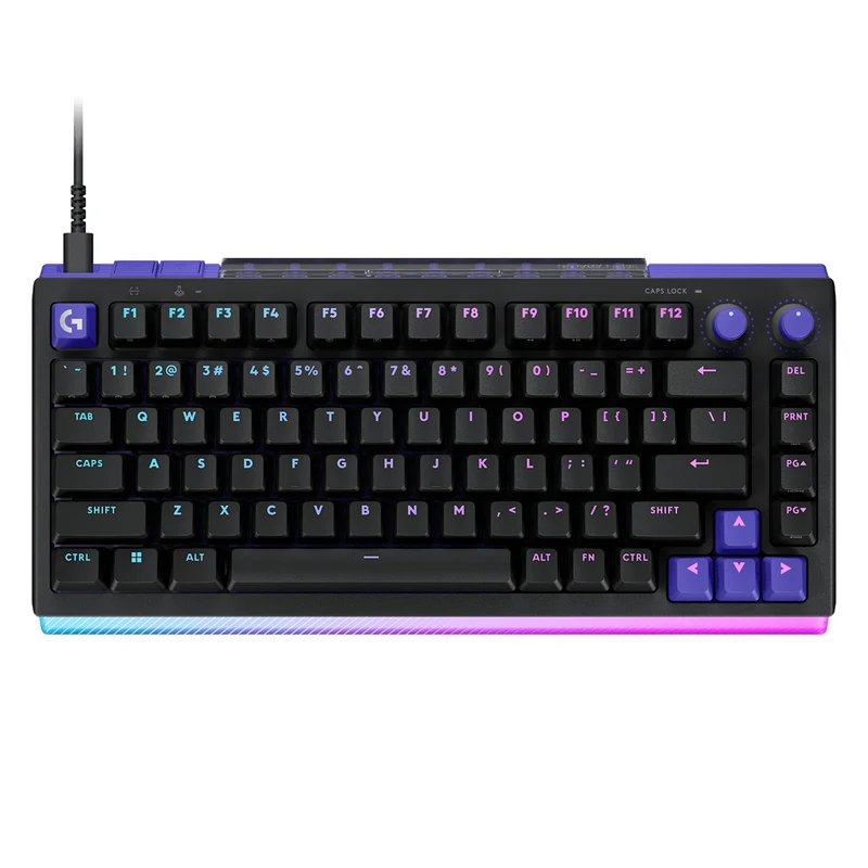 Logitech G512 X 75 Dual Swap TMR Analog/Mechanical 8k Gaming Keyboard (Black) (920-013942)