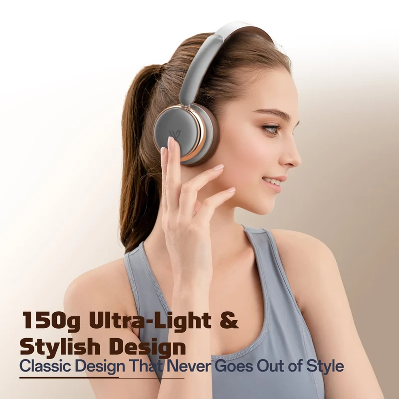 Weofly Nova ANC Headphone (Coffee, Silver, White) (WFNV768CF, WFNV768SL, WFNV768WH)