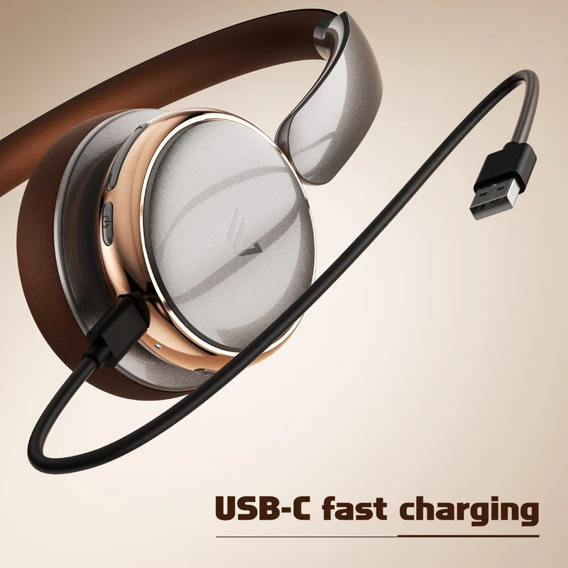 Weofly Nova ANC Headphone (Coffee, Silver, White) (WFNV768CF, WFNV768SL, WFNV768WH)
