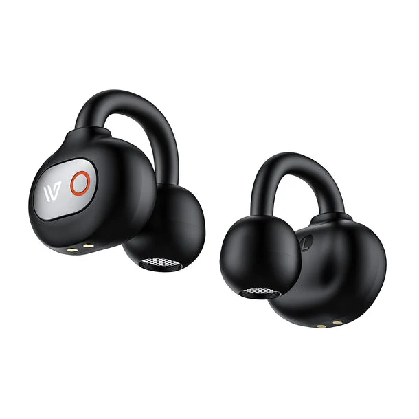 Weofly ClipFits Lite Clip-on Earbuds (Black) (WFCL728BL)