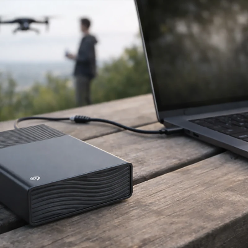 Seagate One Touch Desktop Hub USB-C External Hard Drive (20TB, 24TB) (STNB20000400, STNB24000400)