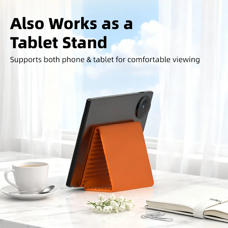 Vyvylabs Versatile Bendable Transformable Stand (Orange) (ZM-46)