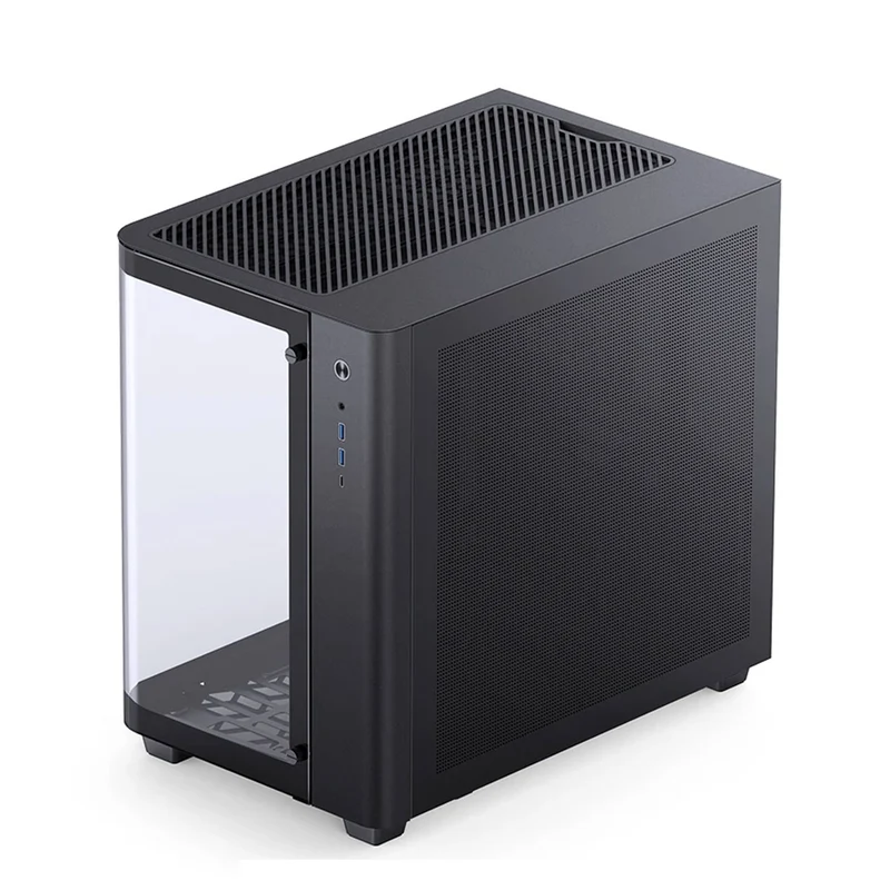Intel Core I9-14900K Processor - Tray (Without Fan) with Free Jonsbo TK-3 ATX Separated Cabinet Computer Case (Black)