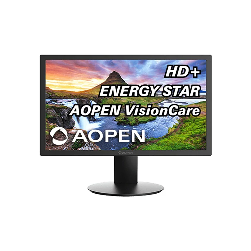 Aopen 20E0Q BI 20" HD (1600x900) 75Hz 5ms (GTG) TN Monitor With Tilt and Height Adjustment