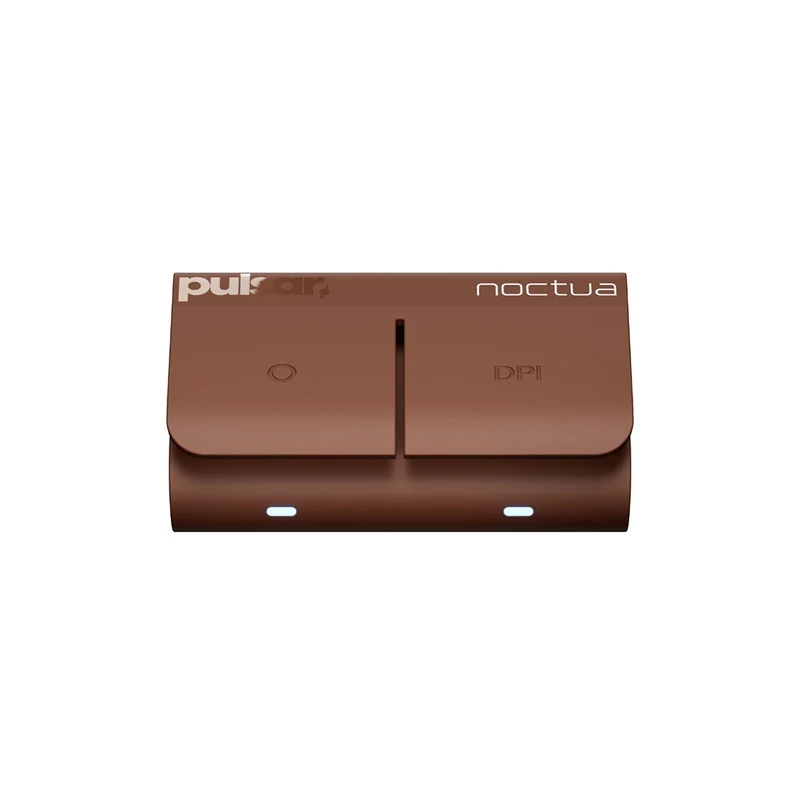 Pulsar Feinmann F01 Noctua Edition 8K Polling Rate eSports Gaming Mouse with Built-in Cooling Fan (Beige) (FMF01XS201)