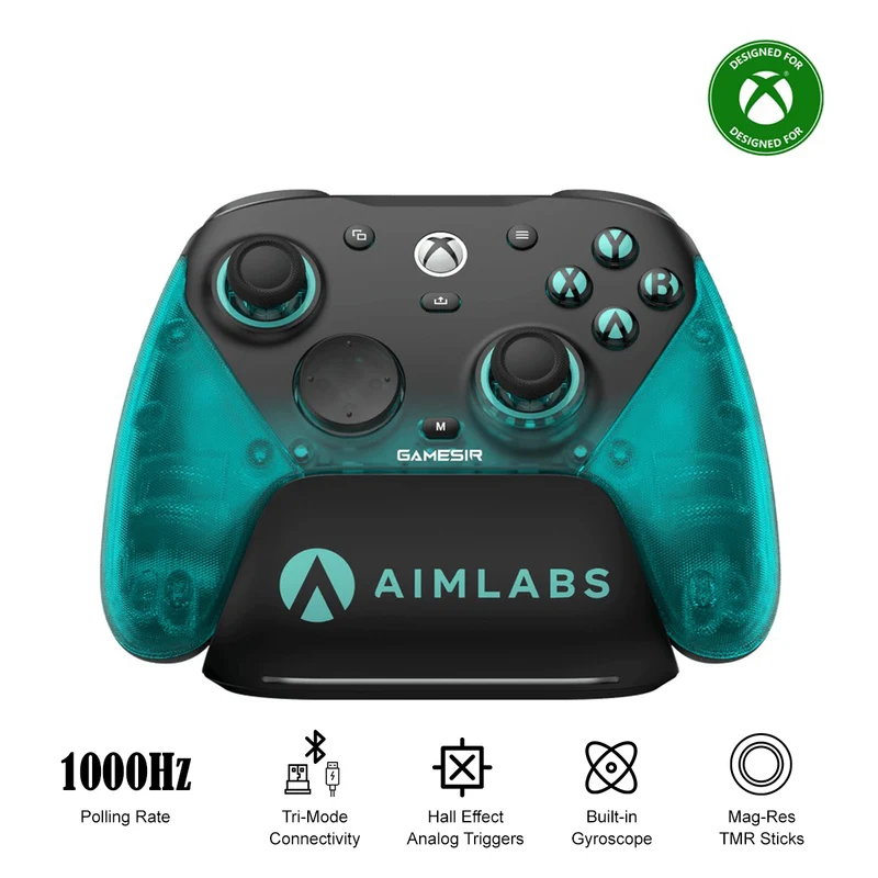 GameSir G7 Pro Tri-Mode Wired/ Wireless Gaming Controller for Xbox / Mobile / PC (Aimlabs)