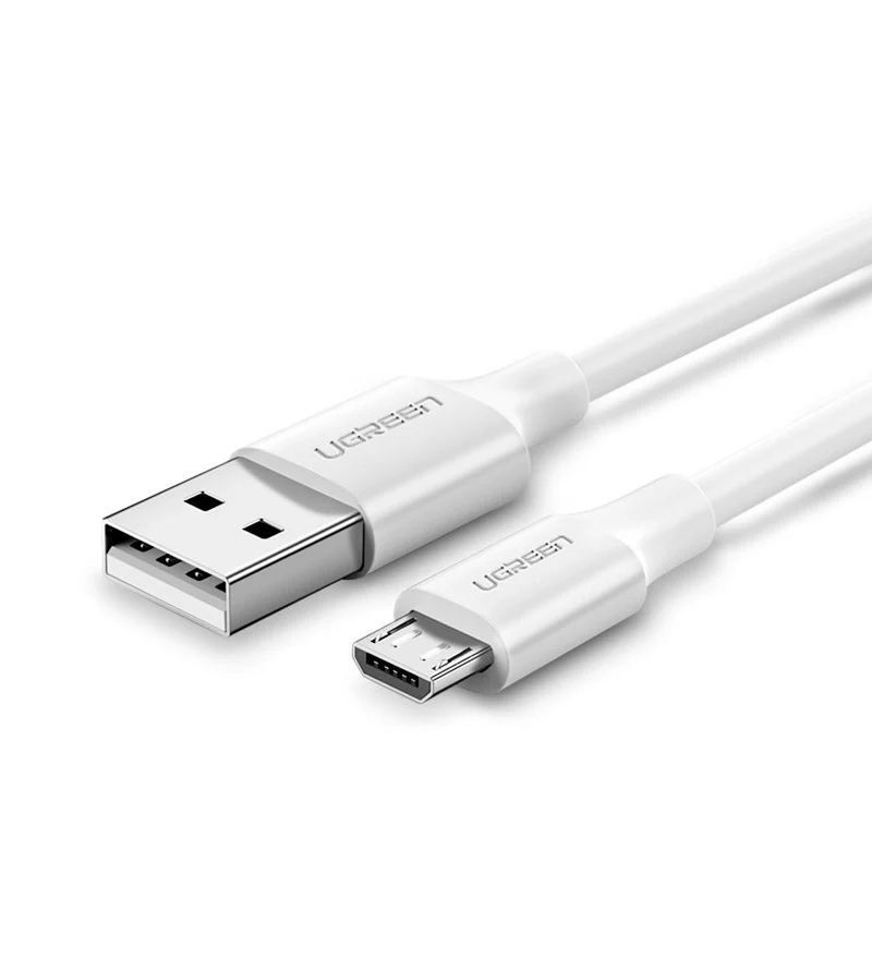 Ugreen Micro USB Male to USB 2.0 A Male Cable - 1.5m (White) (US289/60142)