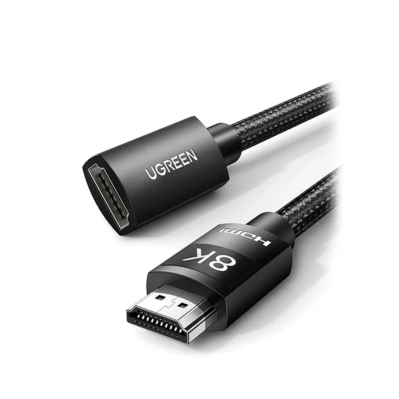 Ugreen HDMI 8K Male to Female Extension Cable - 1m (Black) (HD151/40447)