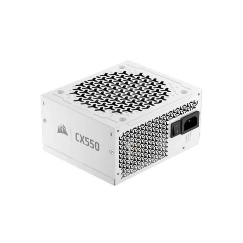 Corsair CX550 550W Cybenetics Silver ATX 3.1 PCIe Non-Modular ATX Power Supply (White) (CP-9020327-NA)