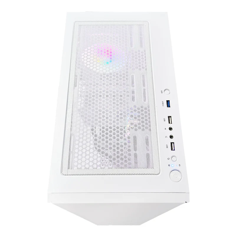Alpha Vesta White Desktop Gaming PC | AMD Ryzen 5 5500 | 16GB (2x8GB) RAM | 500GB SSD | RTX 4060 | Windows 11 Pro