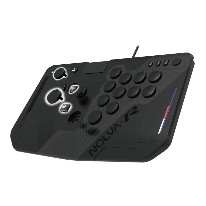 Hori Nolva Reactor Mechanical All-Button Arcade Controller for Playstation 5/PS4/PC (SPF-050A)