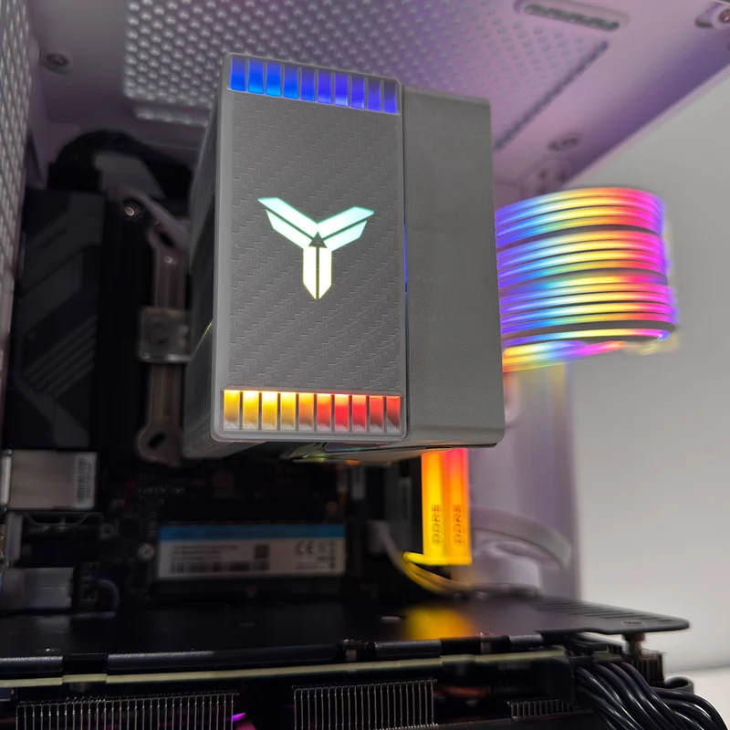 Sophos TK-0 White Desktop Gaming PC | AMD Ryzen 7 9700X | 32GB (2x16GB) RAM | 1TB SSD | RX 9060 XT | Windows 11 Pro