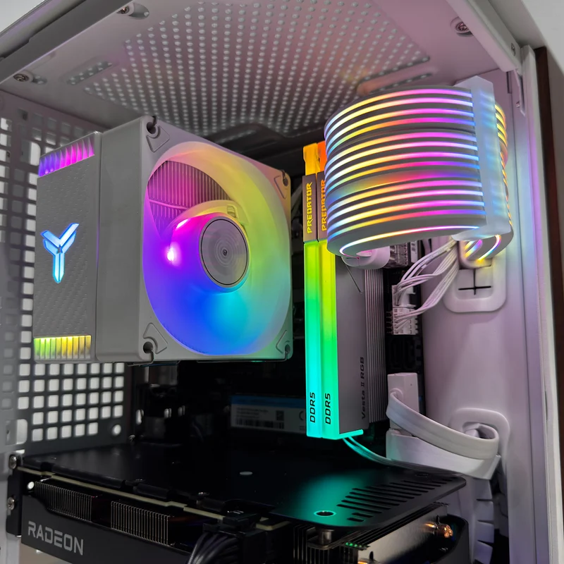 Sophos TK-0 White Desktop Gaming PC | AMD Ryzen 7 9700X | 32GB (2x16GB) RAM | 1TB SSD | RX 9060 XT | Windows 11 Pro