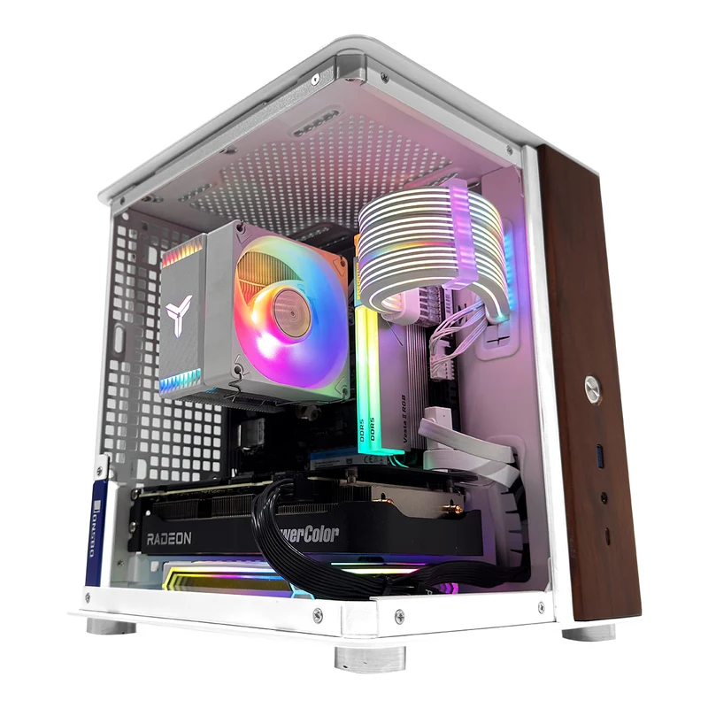 Sophos TK-0 White Desktop Gaming PC | AMD Ryzen 7 9700X | 32GB (2x16GB) RAM | 1TB SSD | RX 9060 XT | Windows 11 Pro