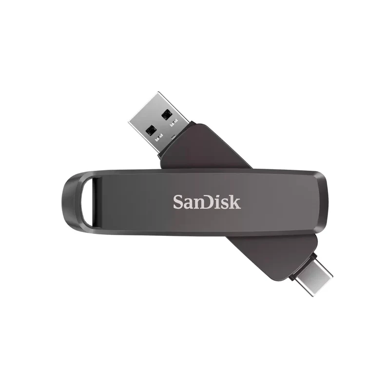 Sandisk Extreme Pro 256GB Dual Drive USB 3.2 Gen 2 USB-C & USB-A 1000MB/s Read / 900MB/s Write Flash Drive