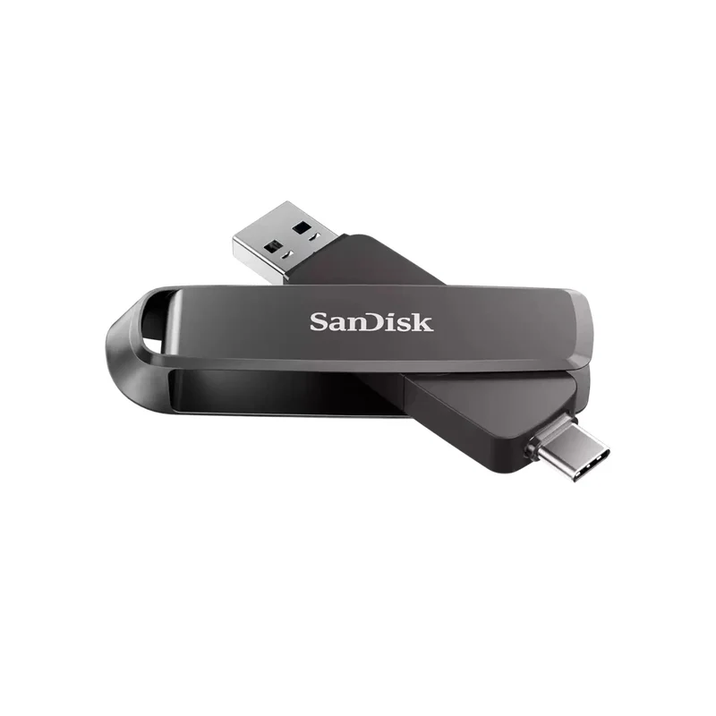 Sandisk Extreme Pro 256GB Dual Drive USB 3.2 Gen 2 USB-C & USB-A 1000MB/s Read / 900MB/s Write Flash Drive