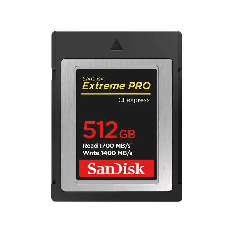 Sandisk Extreme Pro 512GB CFexpress Card Type-B 1700MB/s Read 1400MB/s Write SD Card