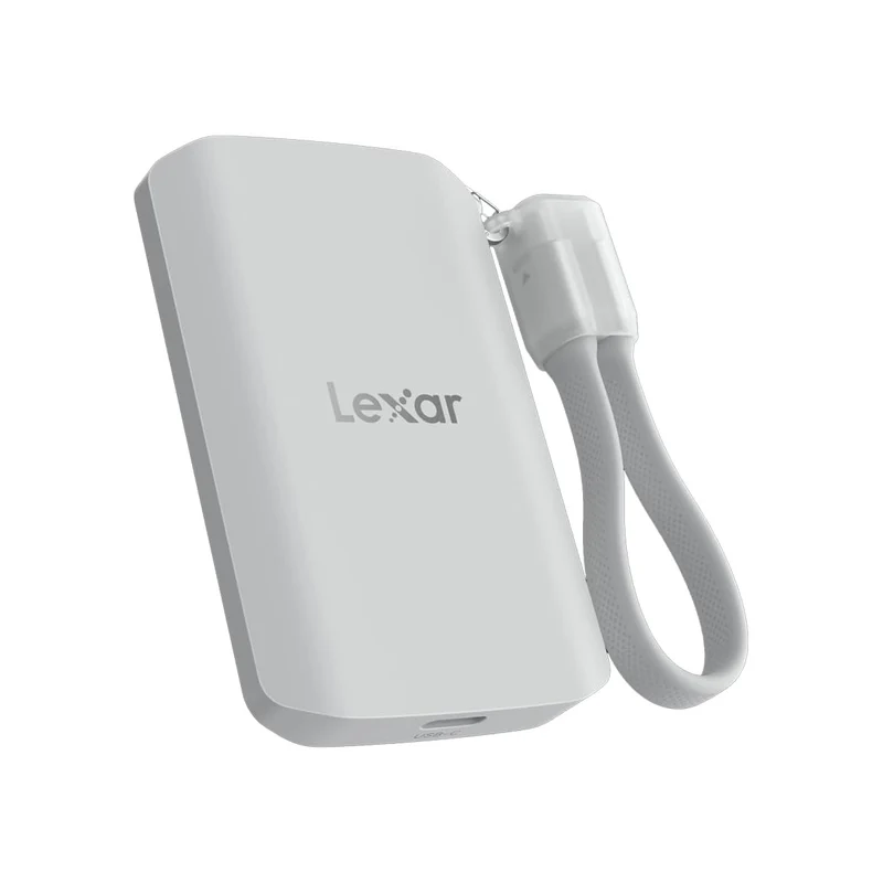 Lexar ES5 1TB USB 3.2 Gen 2x2 Type-C Magnetic Portable SSD - Up To 2000MB/s Read & 2000MB/s Write (LES5XXX001T-RNHNG)