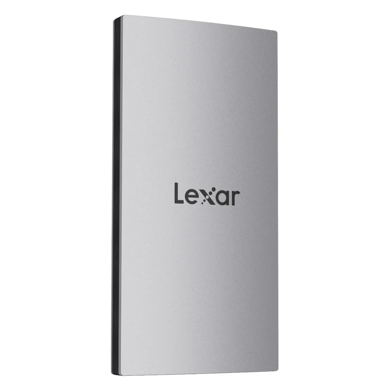 Lexar ES3 1TB USB 3.2 Gen 2 Type-C Portable SSD - Up To 1050MB/s Read & 1000MB/s Write (Silver) (LES3XXX001T-RNSNG)