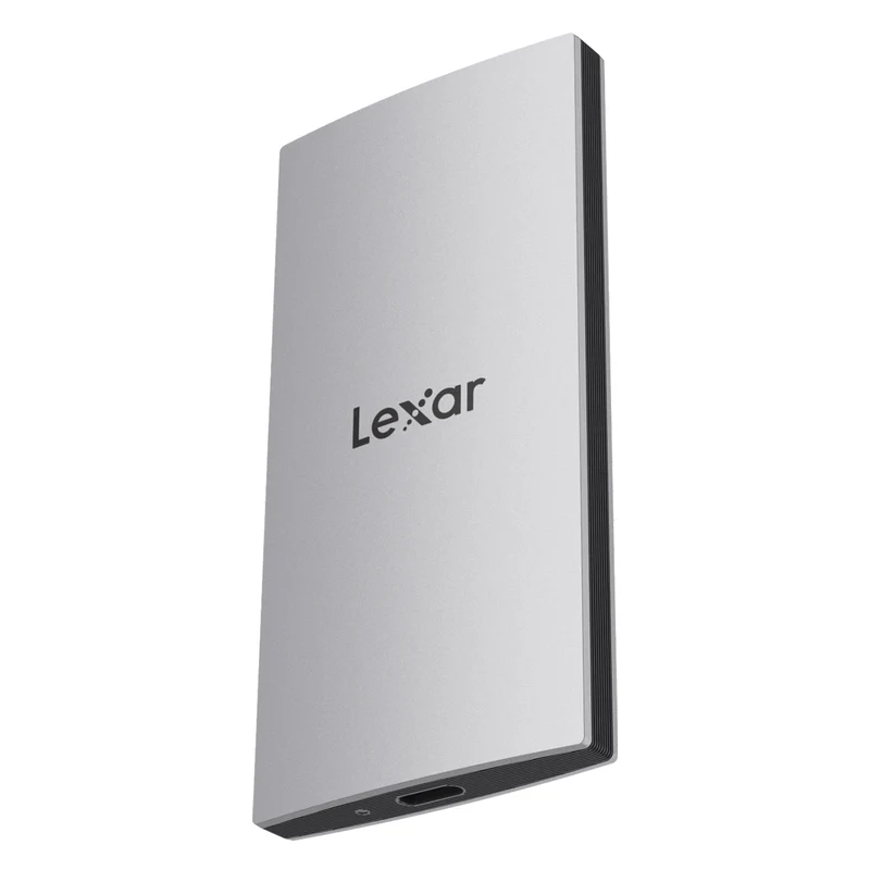 Lexar ES3 1TB USB 3.2 Gen 2 Type-C Portable SSD - Up To 1050MB/s Read & 1000MB/s Write (Silver) (LES3XXX001T-RNSNG)