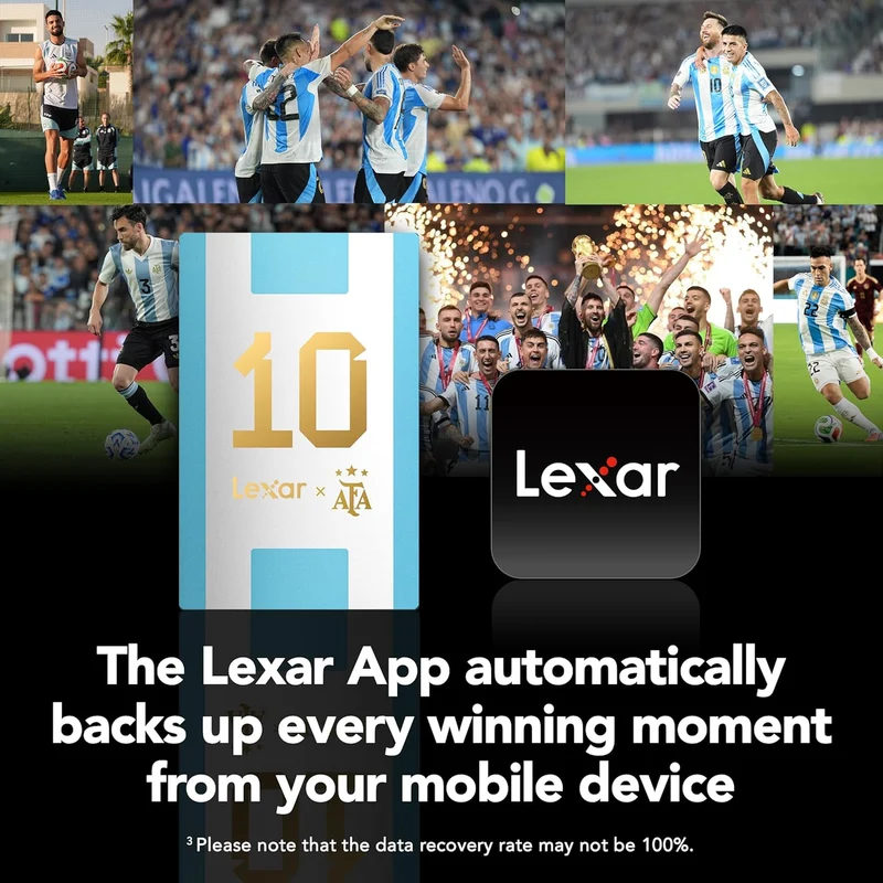 Lexar Elite Legends Series AFA Edition SL500 1TB USB 3.2 Gen 2x2 Portable SSD (LSL500X001T-RNXNG)