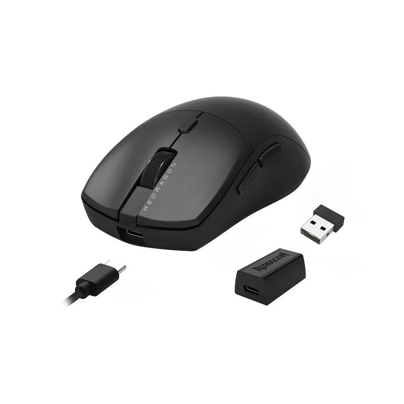 Redragon Sparda Dual 8k 45000 DPI 3-Mode Connection Wireless Light-Weight Mouse (Black) (M919-Ult)