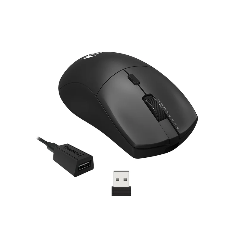 Redragon Sparda Dual 8k 45000 DPI 3-Mode Connection Wireless Light-Weight Mouse (Black) (M919-Ult)
