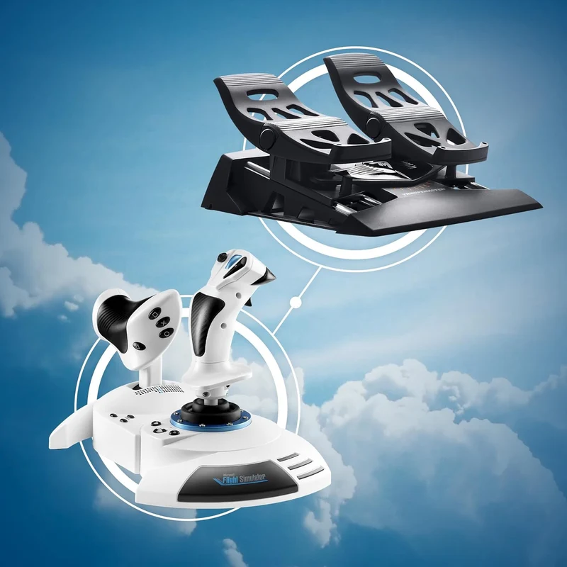 Thrustmaster T.Flight Hotas 5 Microsoft Flight Simulator 2024 Special Edition for PS5/PS4 (4160949)