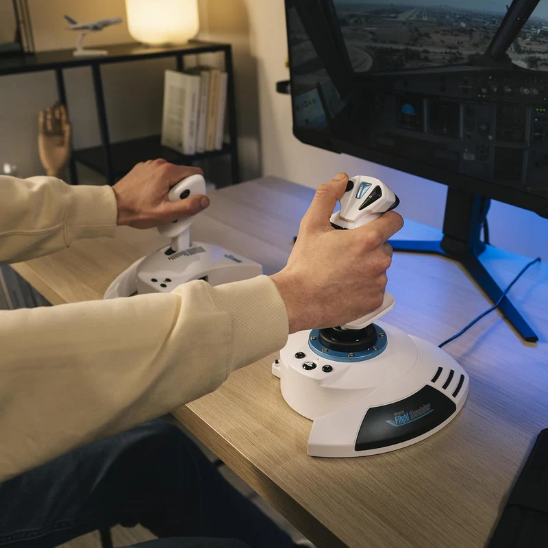 Thrustmaster T.Flight Hotas 5 Microsoft Flight Simulator 2024 Special Edition for PS5/PS4 (4160949)