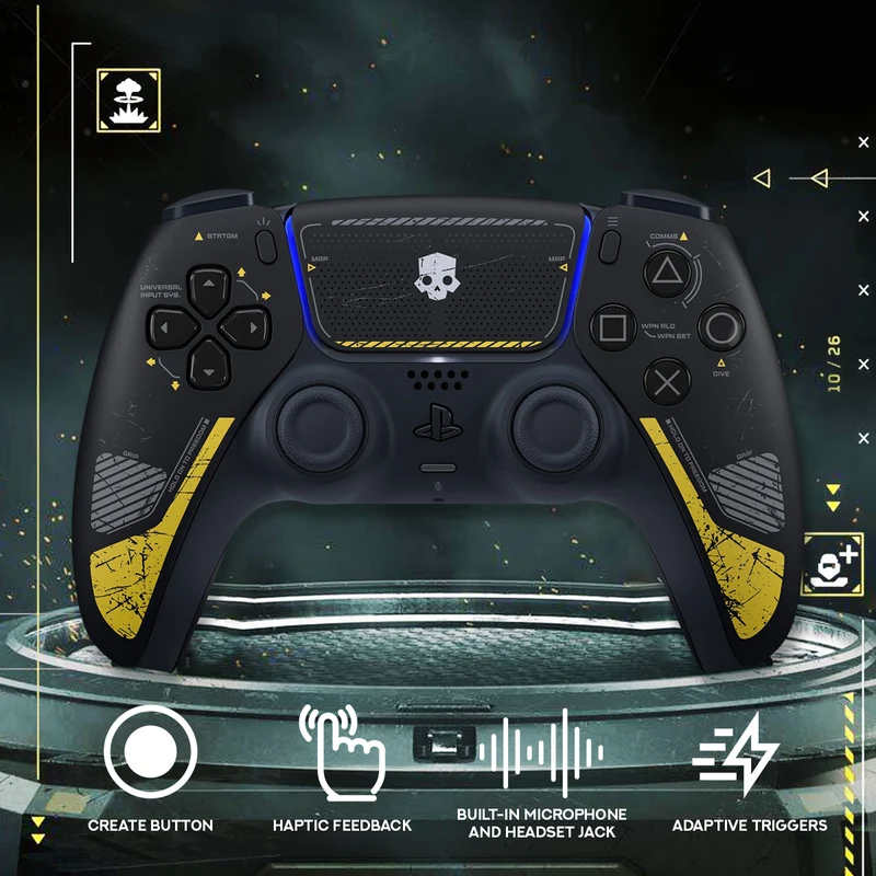 PS5 DualSense Wireless Controller Helldivers 2 Limited Edition