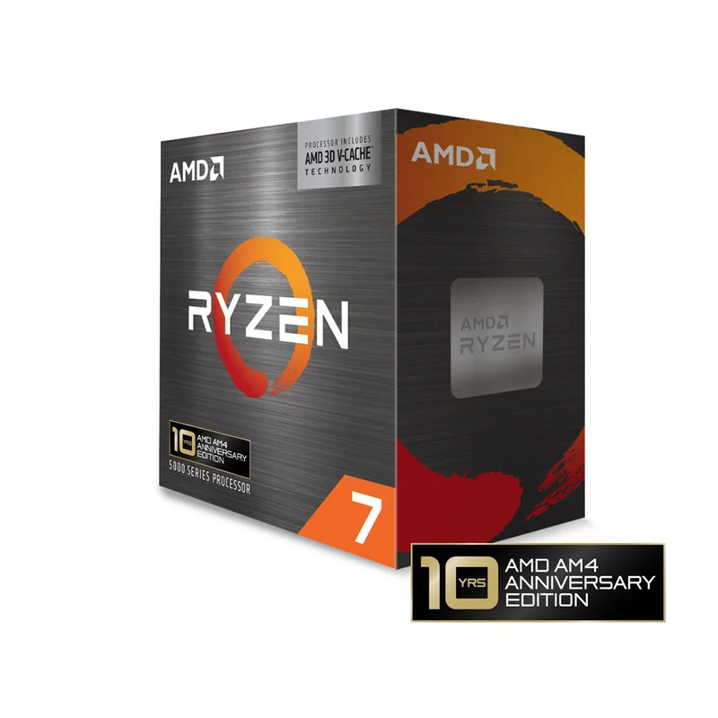 AMD Ryzen 7 5800X3D Processor - 10th Anniversary limited Edition